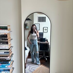 Zara Light Blue Flare Jeans